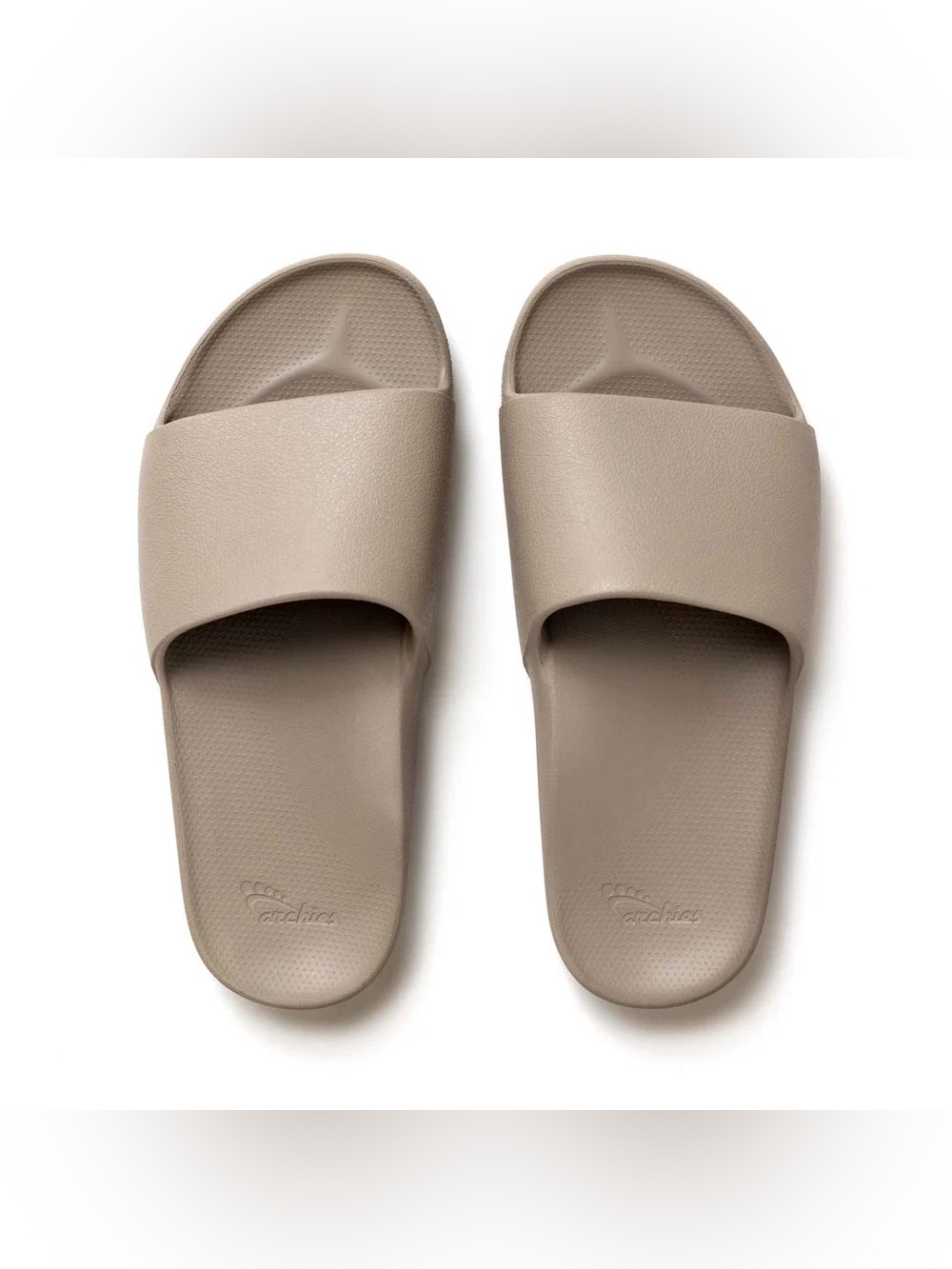 Archie’s Arch Support Slides size 10 men’s in taupe
